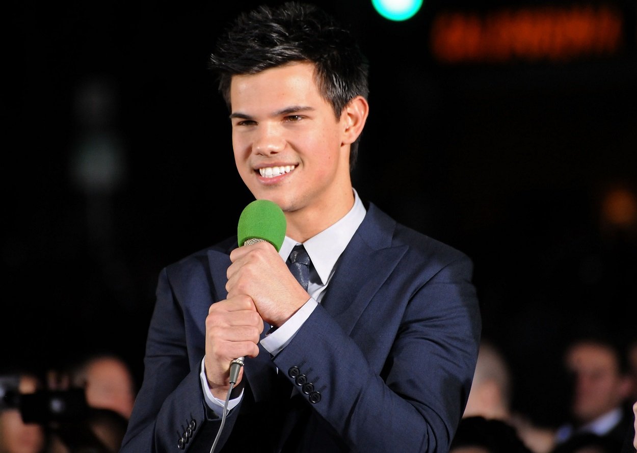 Twilight cast member Taylor Lautner 