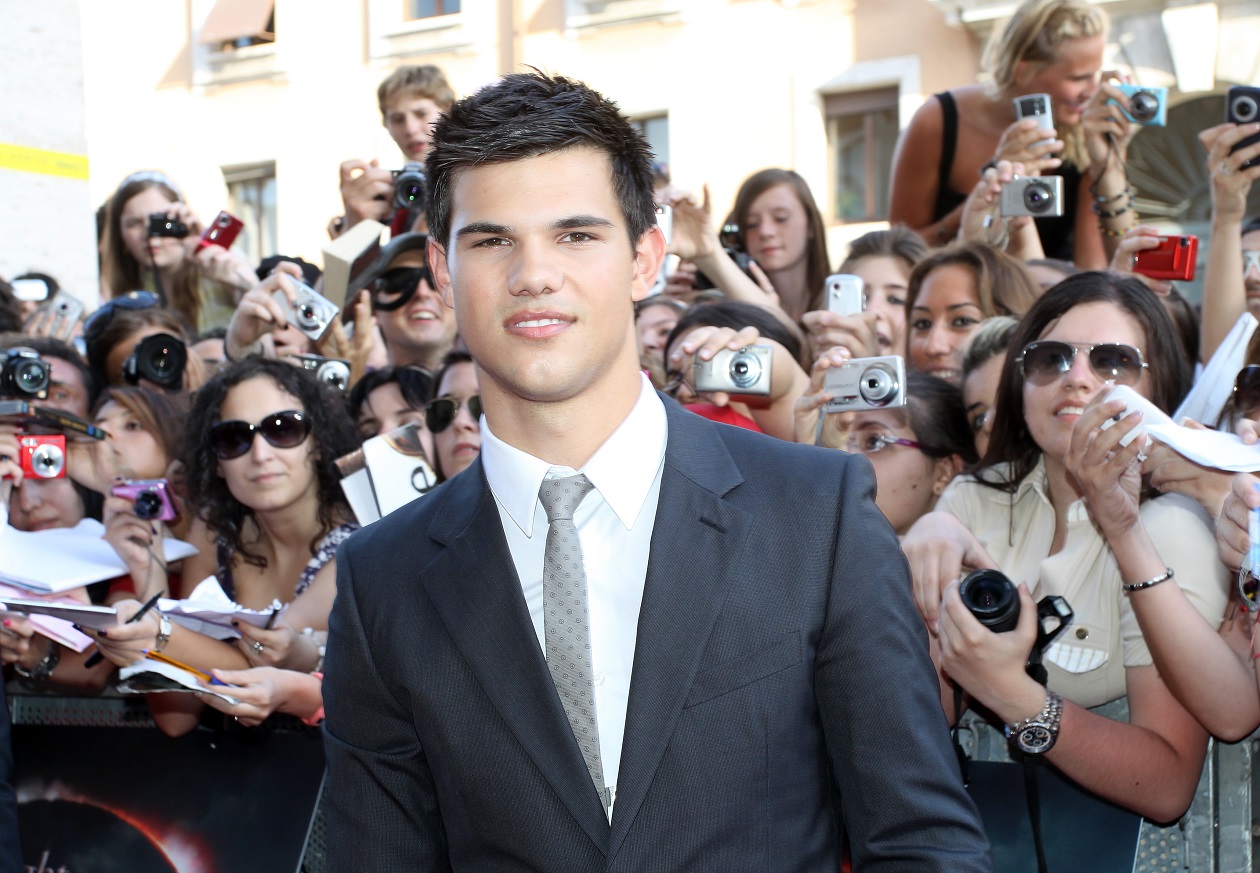 Taylor Lautner star of the Twilight movies