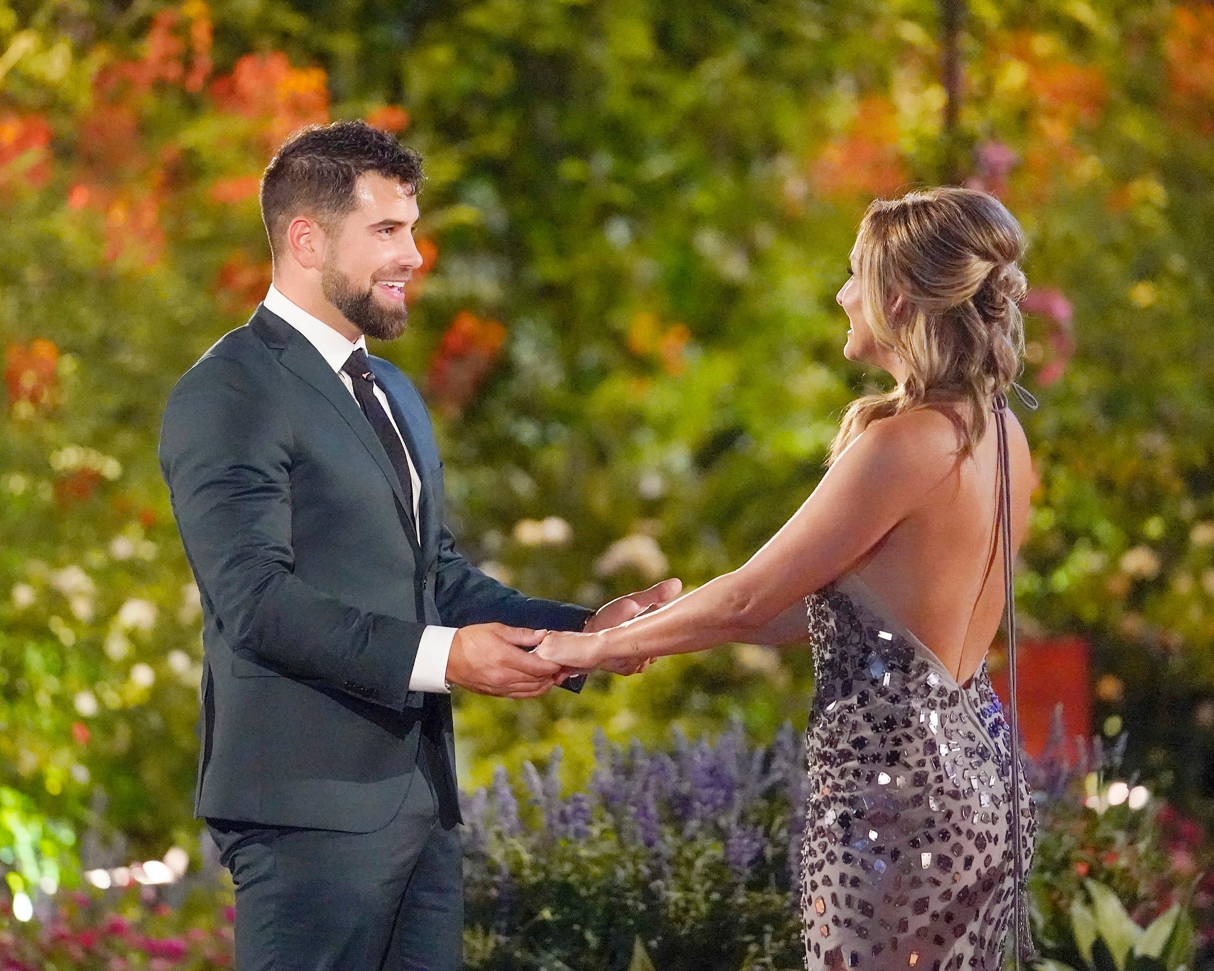 'The Bachelorette' lead Clare Crawley with contestant Blake Moynes