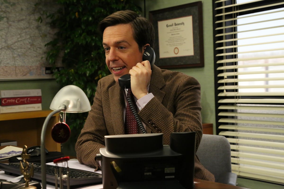 Ed Helms as Andy Bernard on 'The Office'