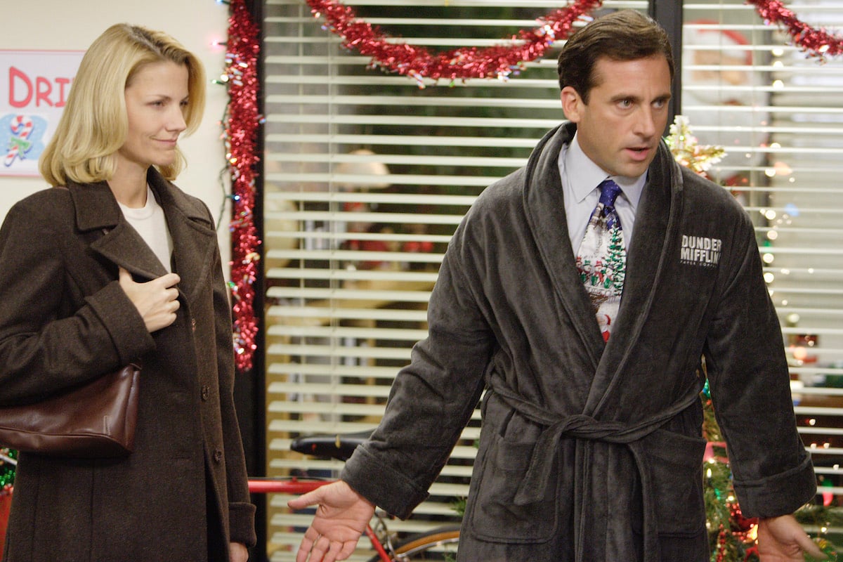 Nancy Carell as Carol Stills, Steve Carell as Michael Scott on 'The Office'