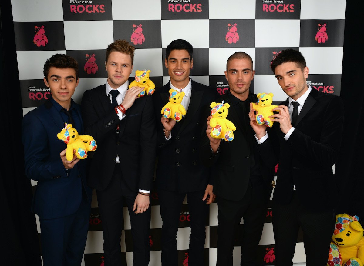 Nathan Sykes, Jay McGuiness, Siva Kaneswaran, Max George, and Tom Parker of The Wanted
