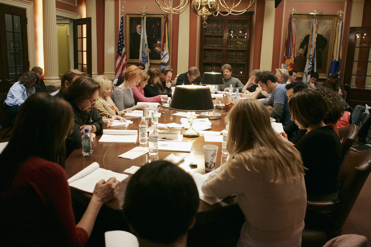 'The West Wing' cast does a table read