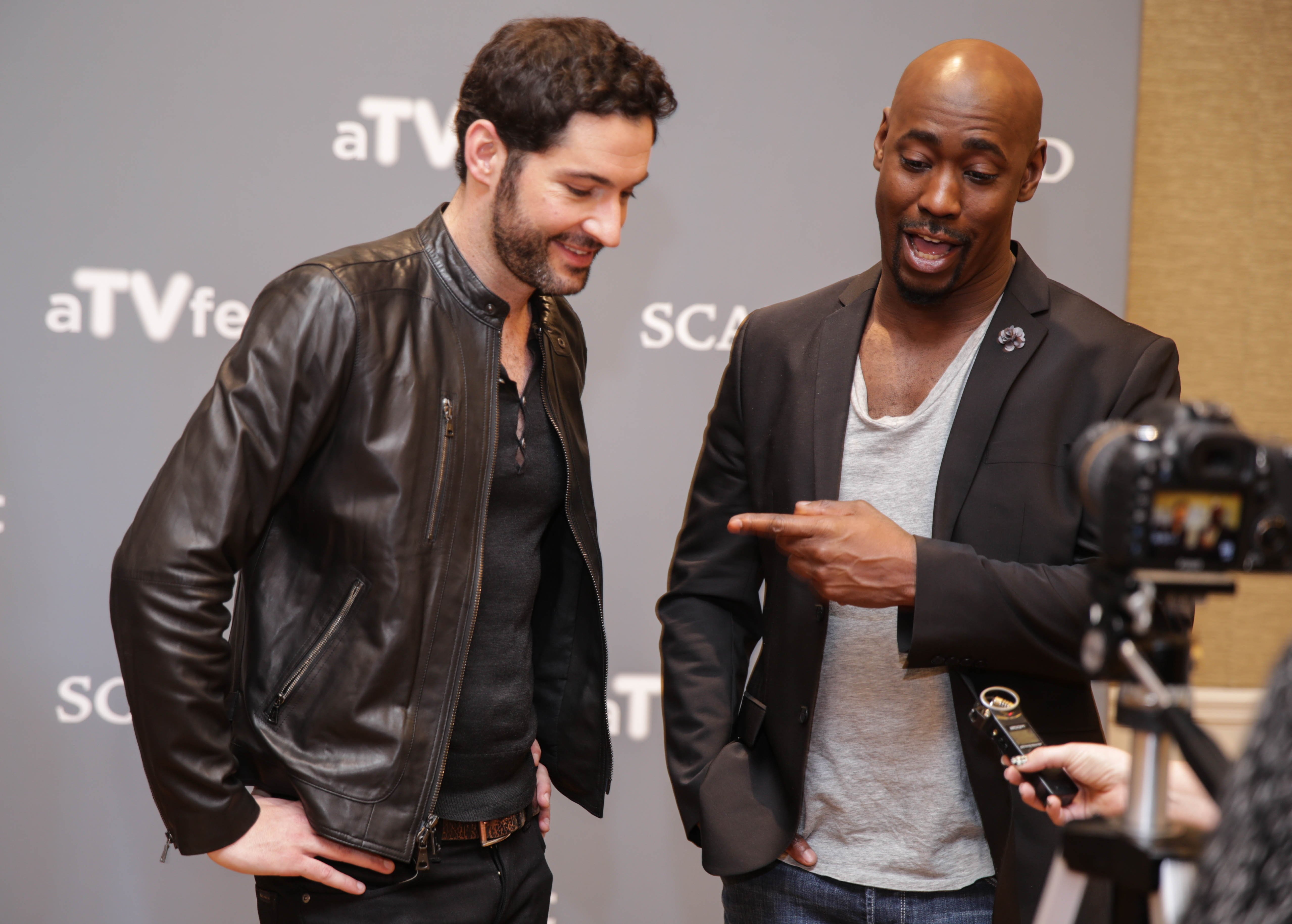 Tom Ellis and DB Woodside of 'Lucifer'