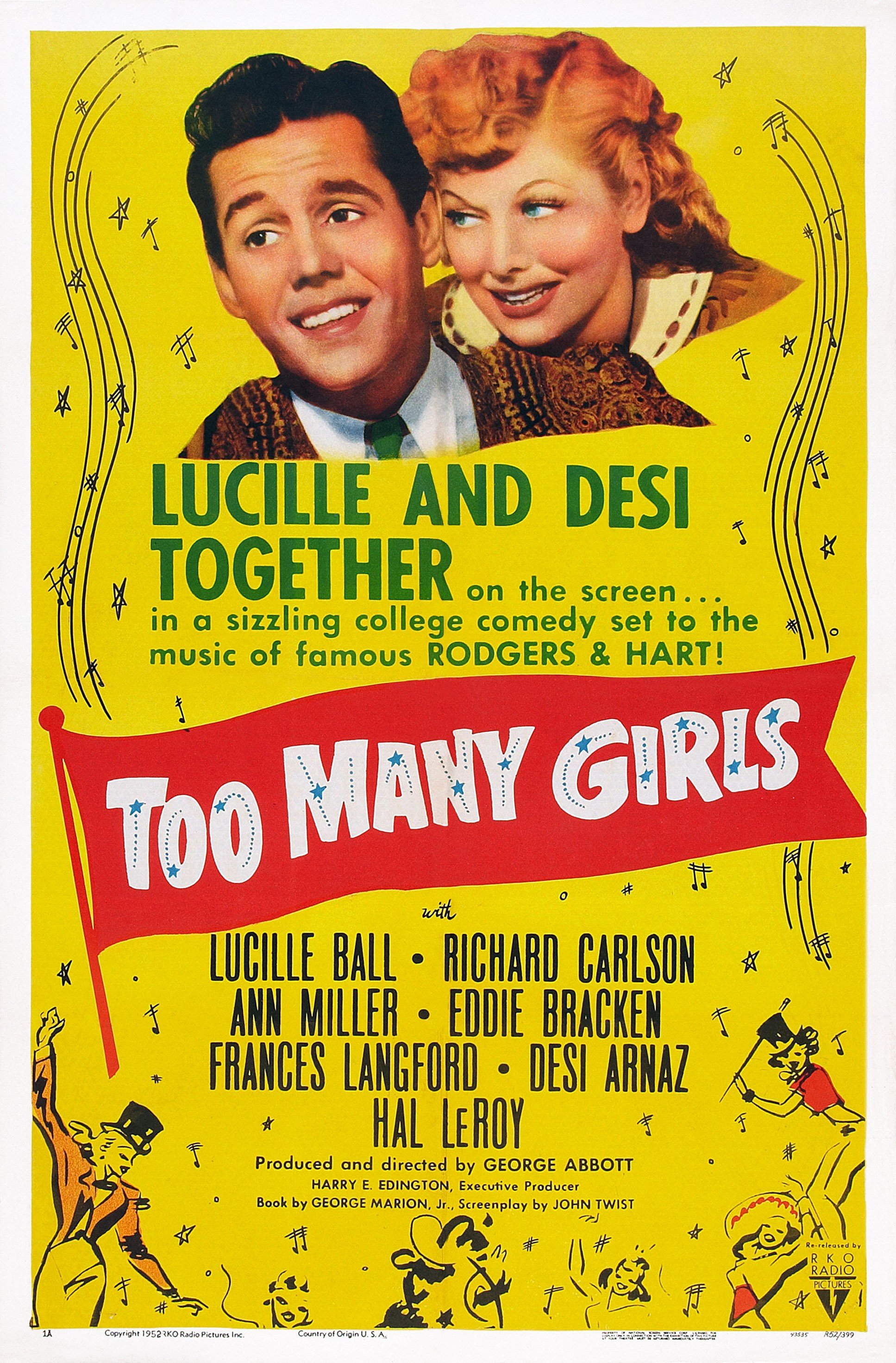 Too Many Girls poster