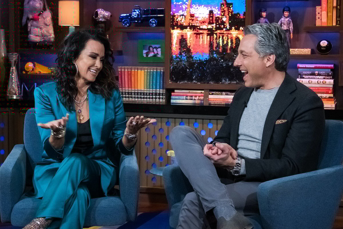 Kyle Richards and Thom Filicia