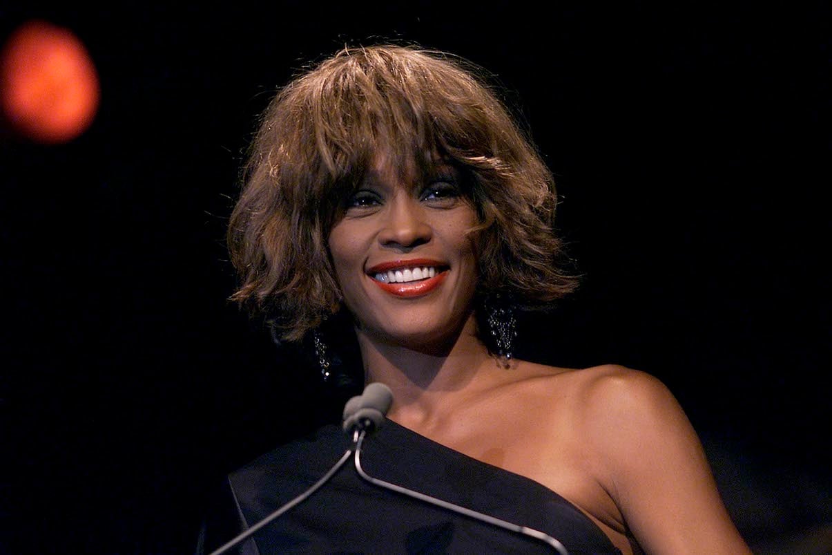 Whitney Houston at the 2001 Songwriters Hall of Fame Awards