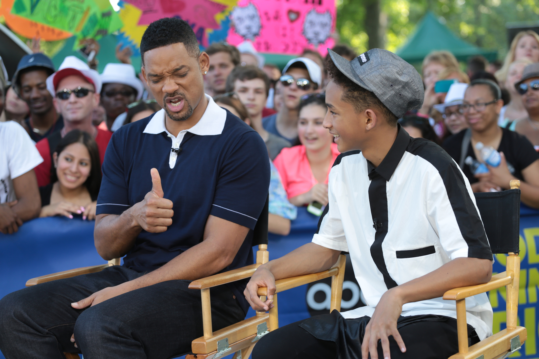 Will Smith and Jaden Smith are guests on 'Good Morning America'