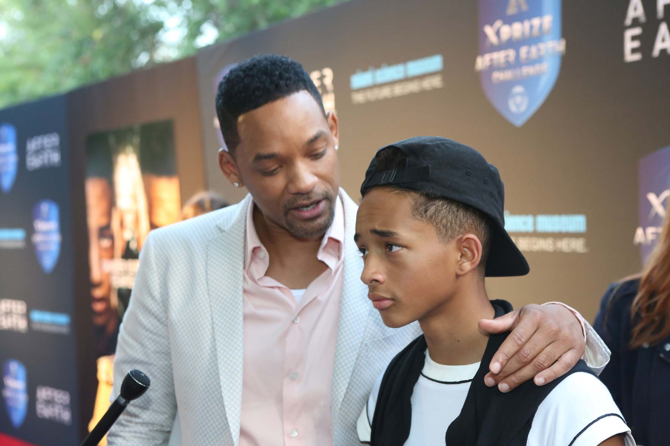 Will and Jaden Smith attend After Earth Day in Miami at Miami Science Museum