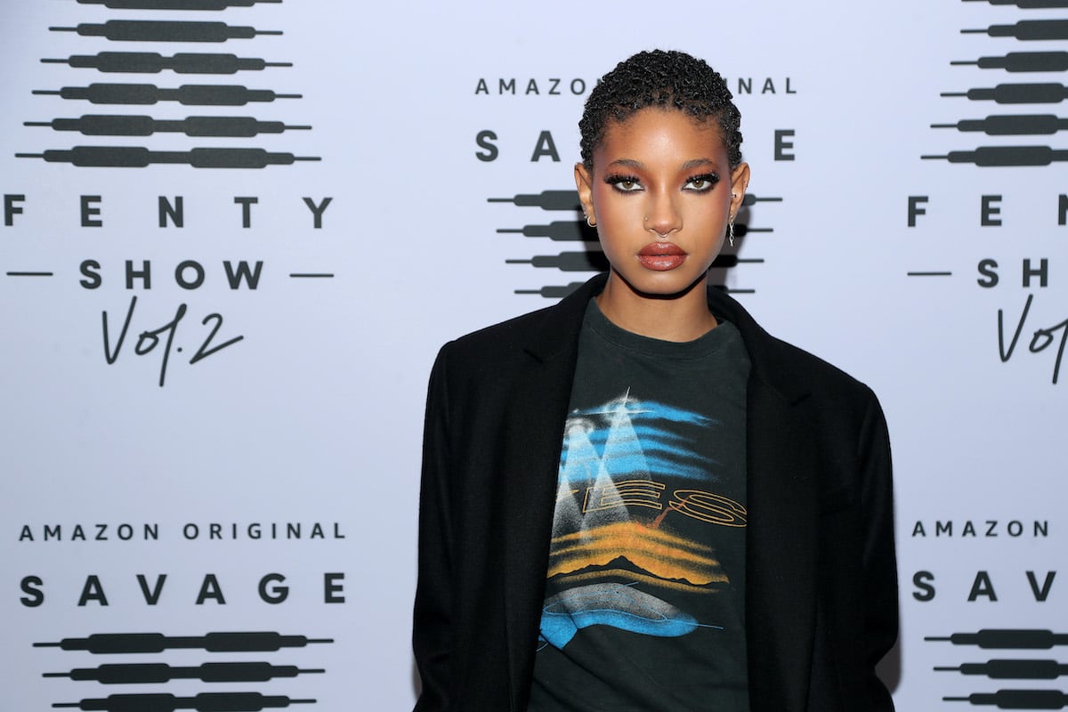 Willow Smith attends Rihanna's Savage X Fenty Show Vol. 2 presented by Amazon Prime Video at the Los Angeles Convention Center in Los Angeles, California; and broadcast on October 2, 2020.
