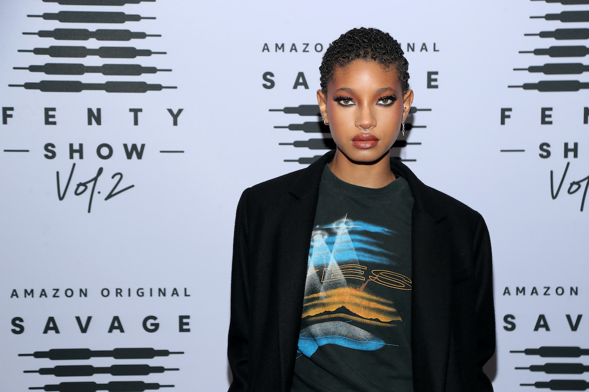 Willow Smith attends Rihanna's Savage X Fenty Show Vol. 2 presented by Amazon Prime Video at the Los Angeles Convention Center in Los Angeles, California; and broadcast on October 2, 2020.