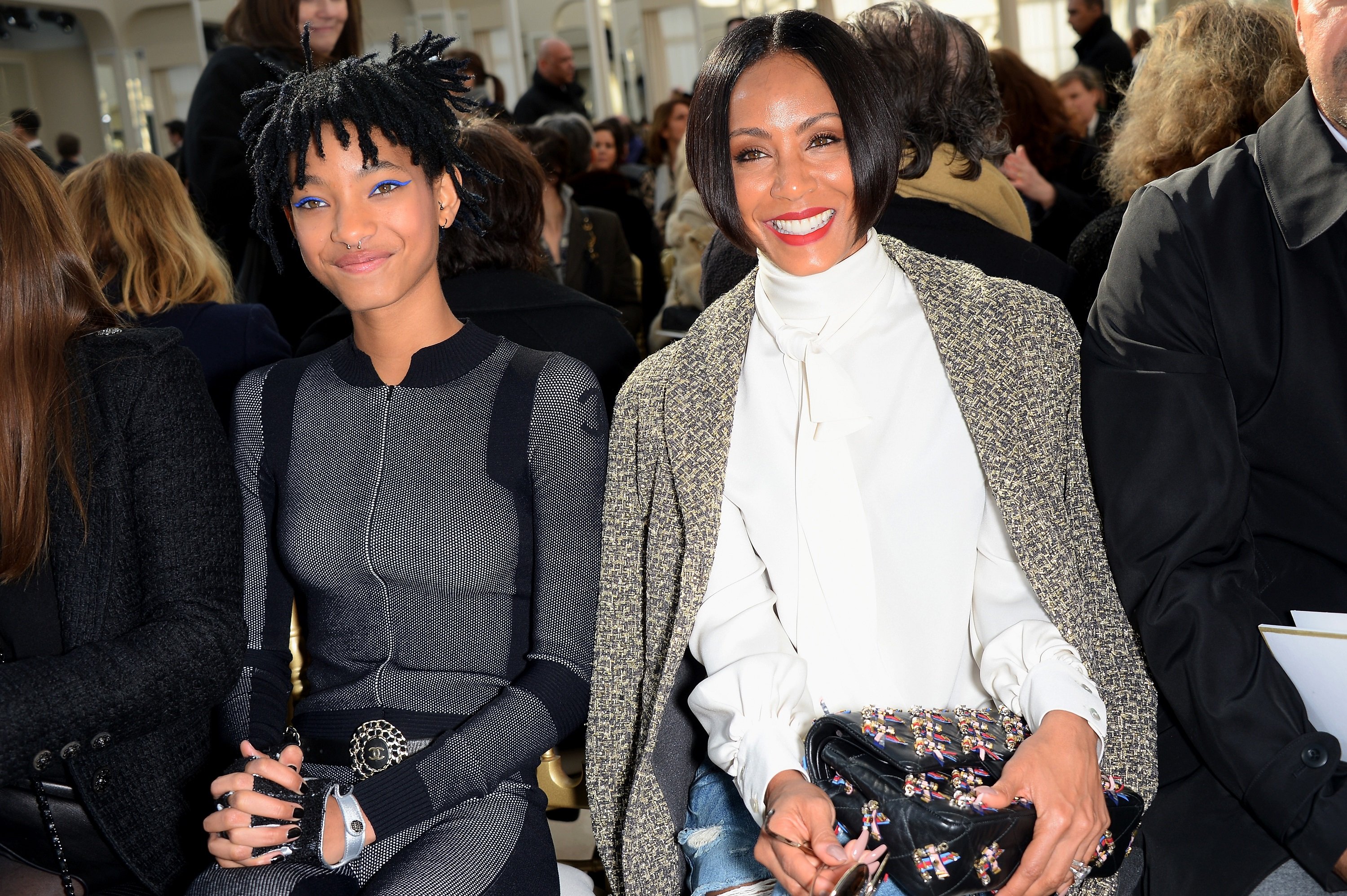 Willow Smith and Jada Pinkett Smith