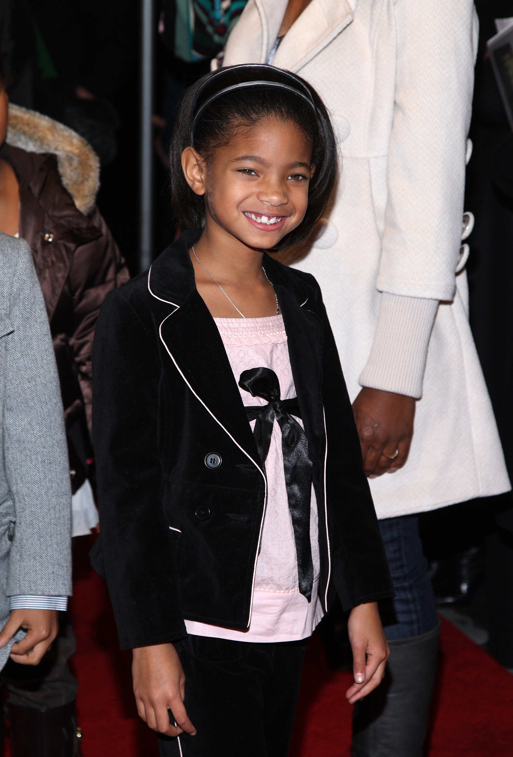 Willow Smith attends Warner Brothers New York premiere of 'I Am Legend'