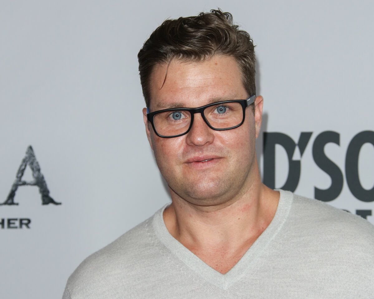 Zachery Ty Bryan wearing glasses in 2014