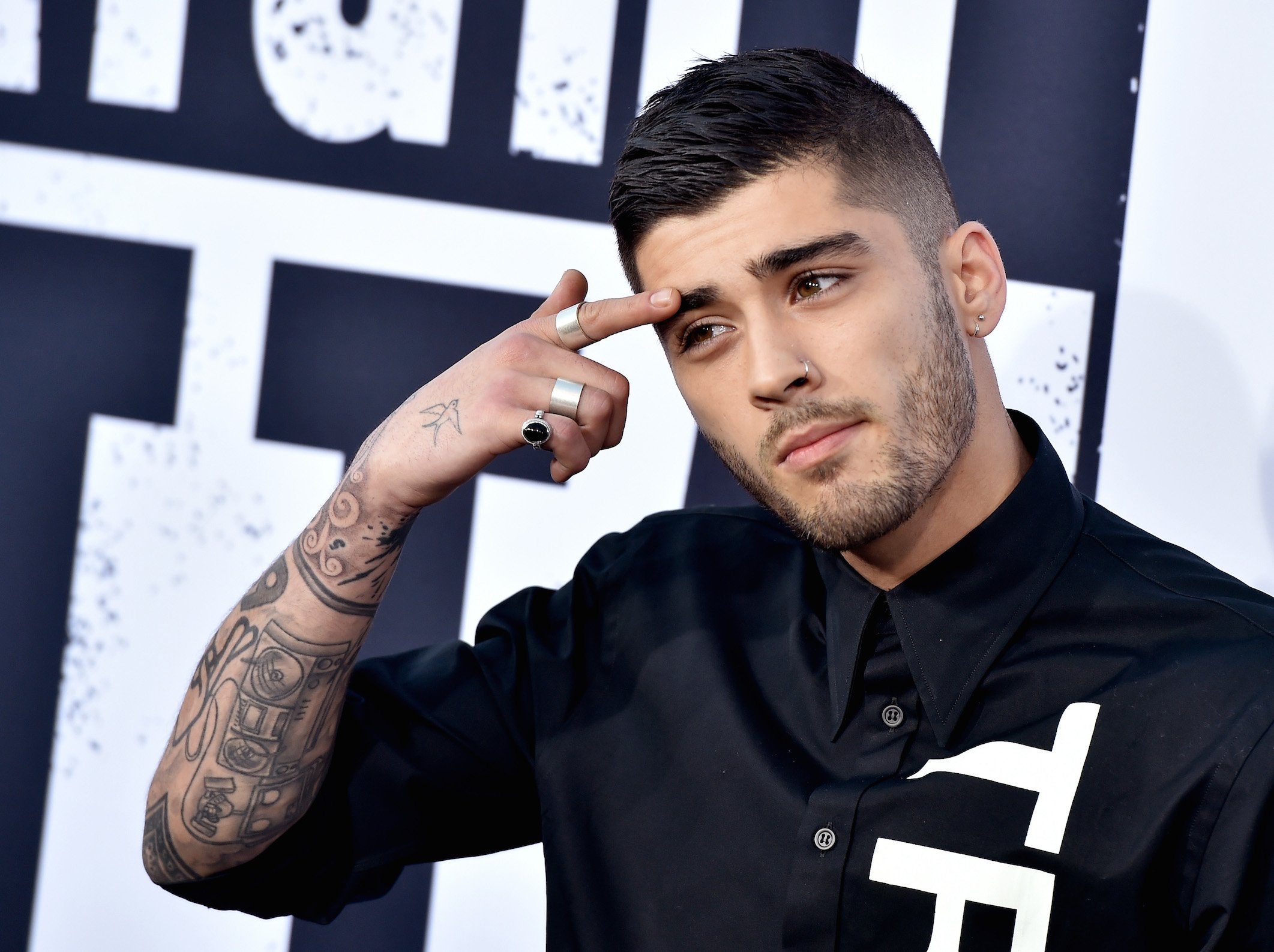 Zayn Malik arrives at the premiere of Universal Pictures and Legendary Pictures' 'Straight Outta Compton'