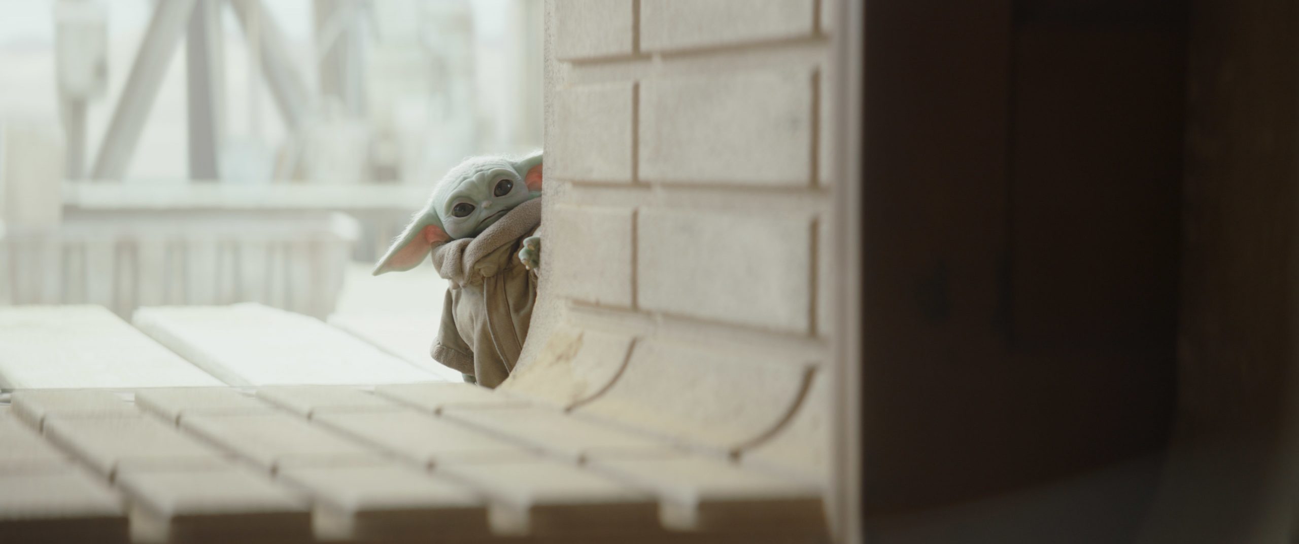 The Child, aka Baby Yoda, in Season 2 of 'The Mandalorian' 