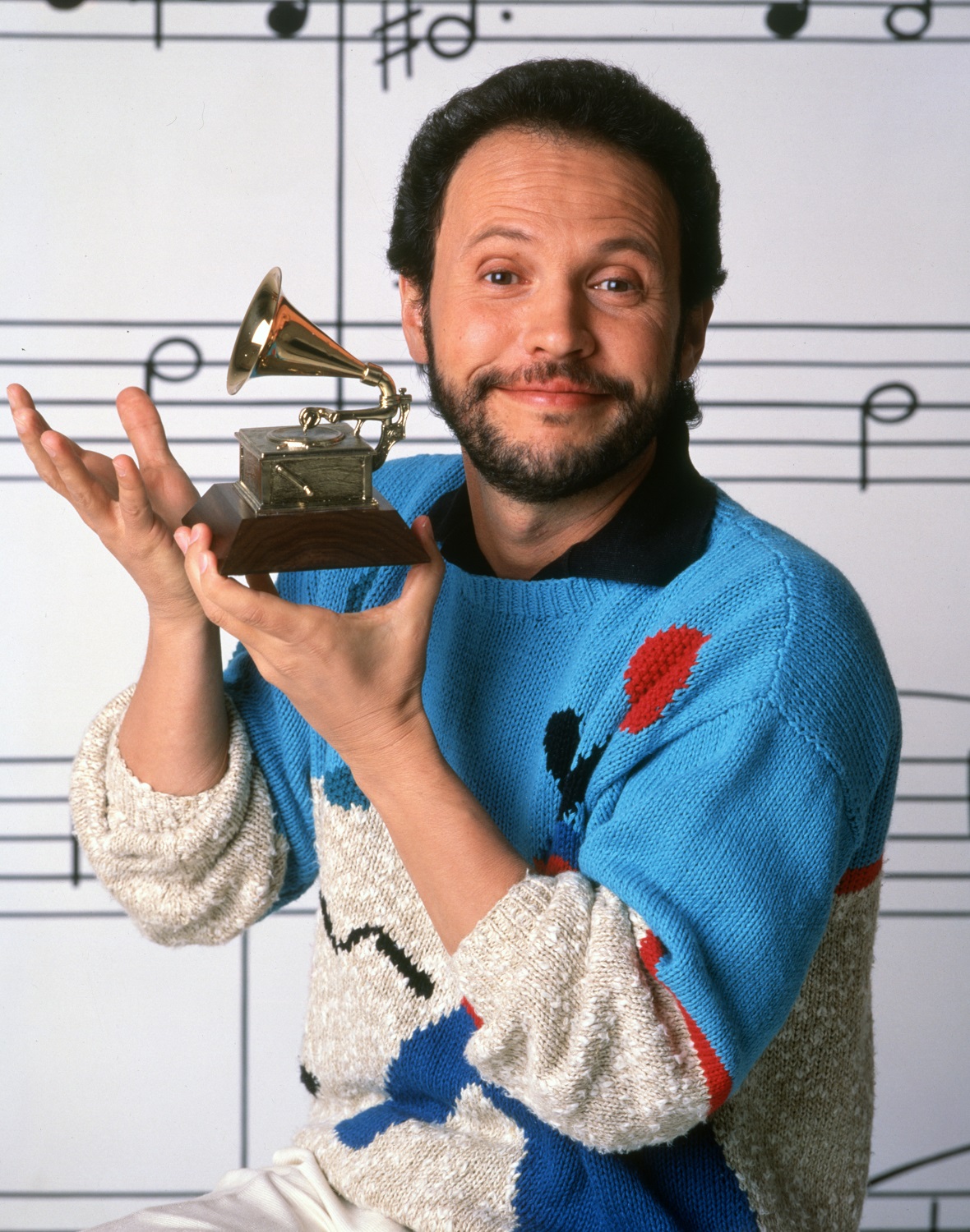 Billy Crystal as the host of The 29th Annual Grammy Awards