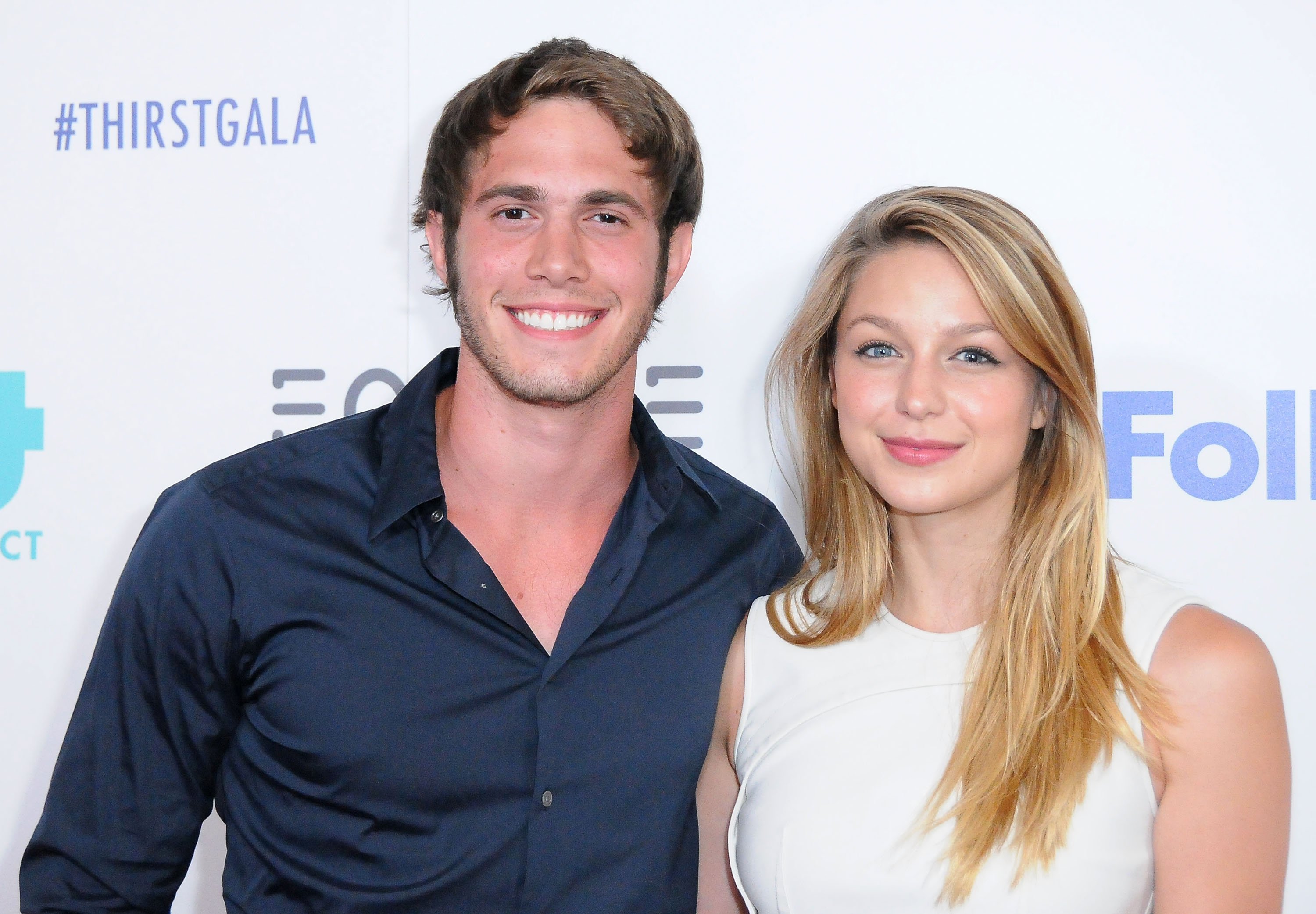 Blake Jenner and Melissa Benoist arrive at the 6th Annual Thirst Gala at the Beverly Hilton Hotel on June 30, 2015 in Beverly Hills, California. 