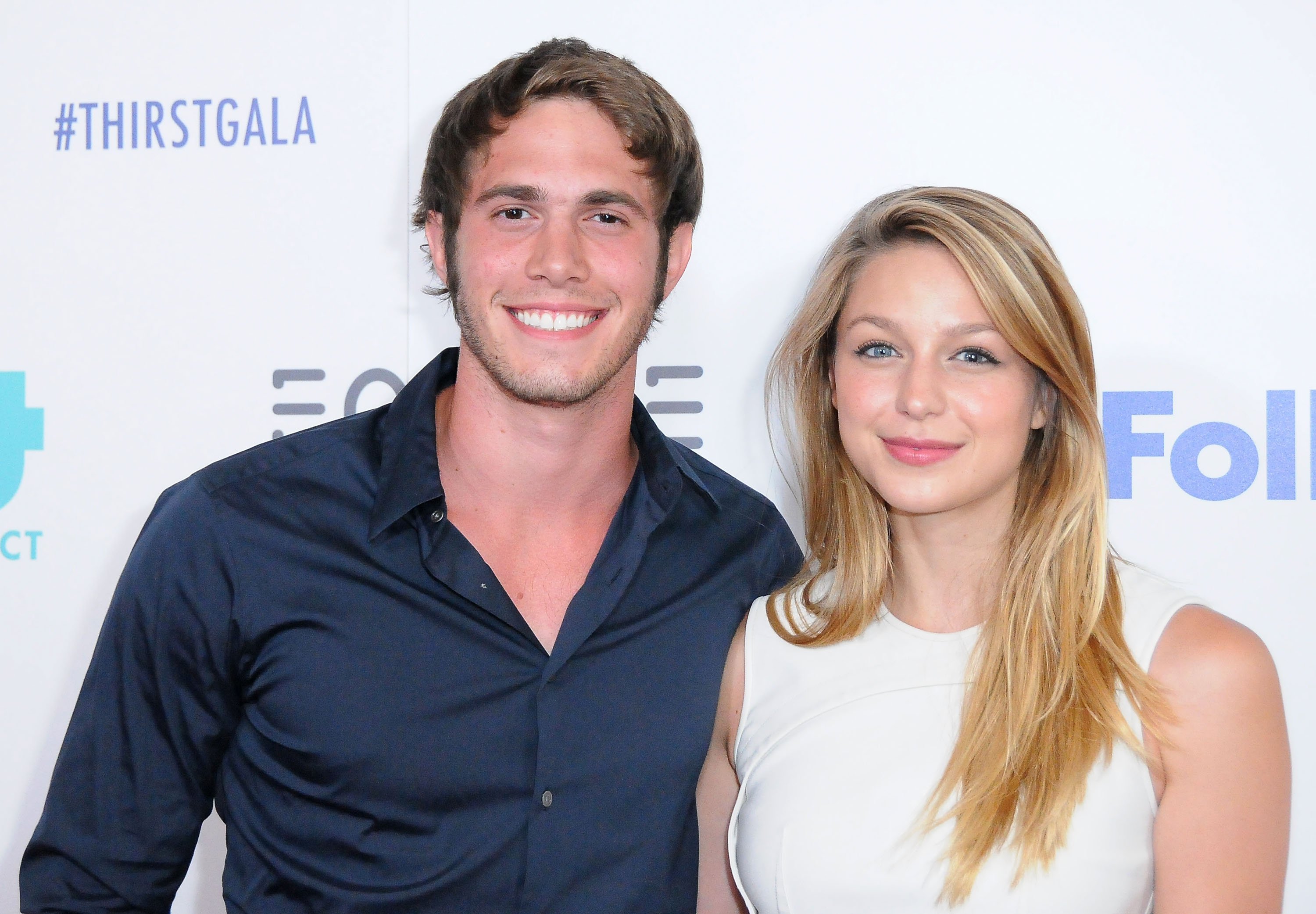 Blake Jenner and Melissa Benoist arrive at the 6th Annual Thirst Gala at the Beverly Hilton Hotel on June 30, 2015 in Beverly Hills, California.
