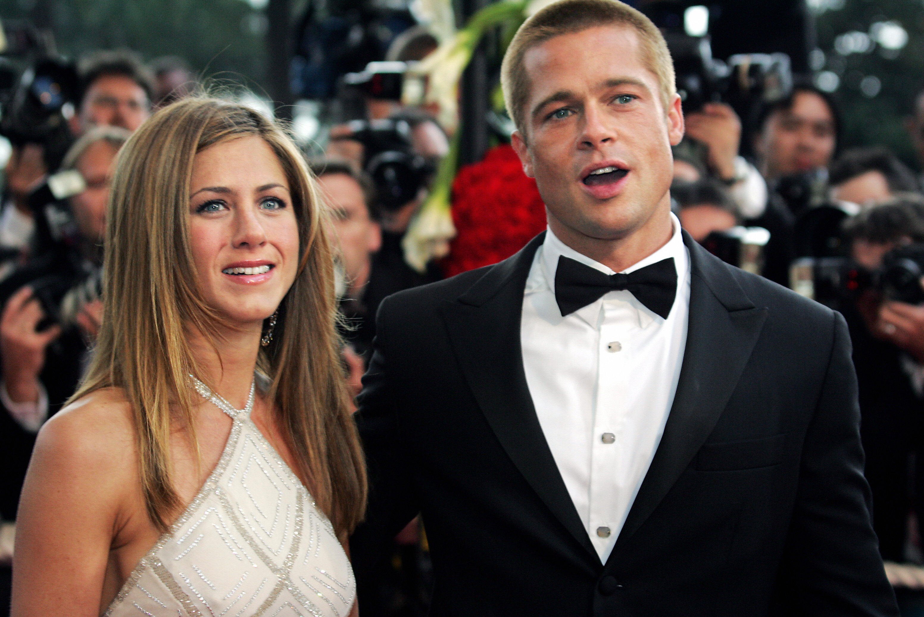 Brad Pitt and Jennifer Aniston