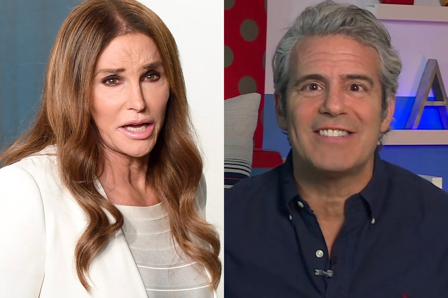 Caitlyn Jenner and Andy Cohen