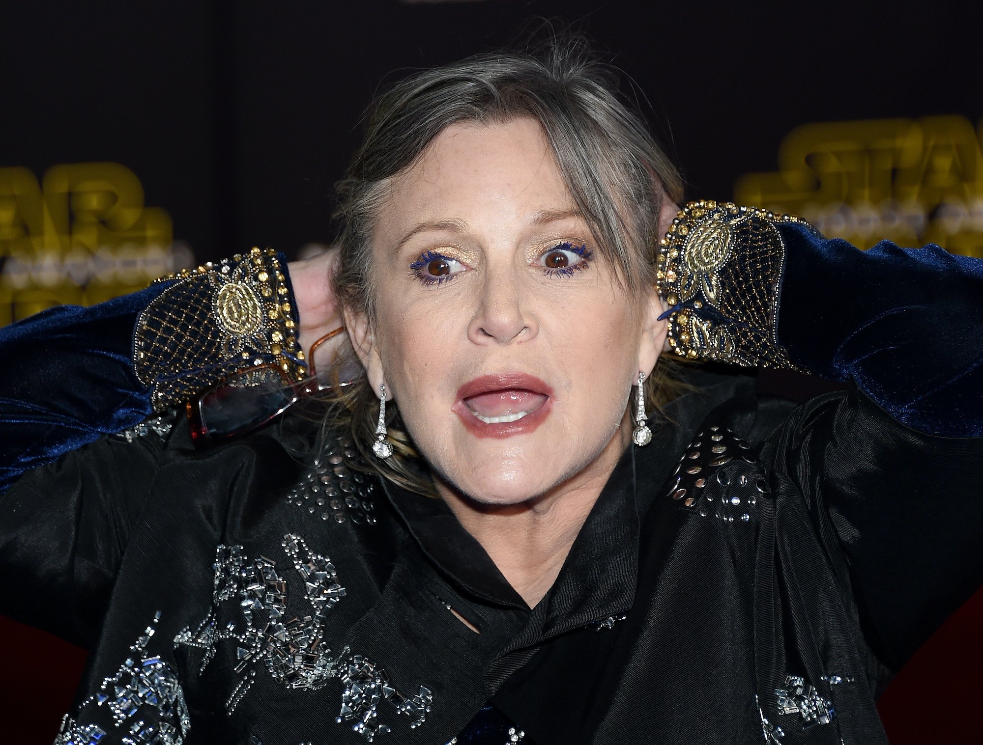 Actress Carrie Fisher