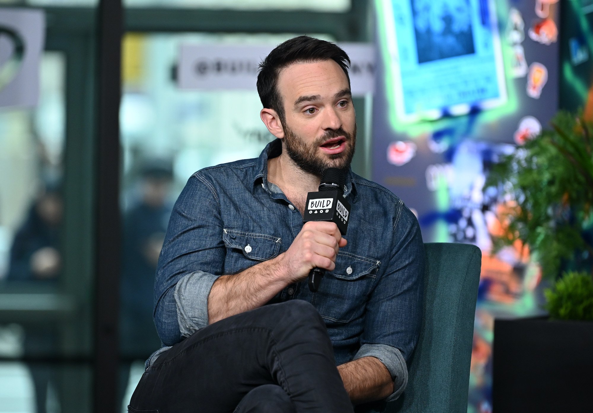 Charlie Cox visits Build Series