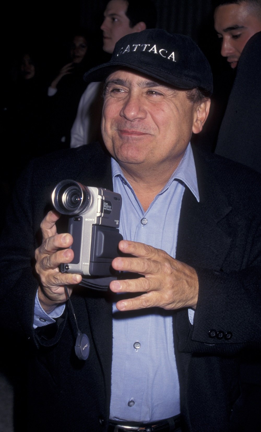 Danny DeVito attends the world premiere of Gattaca