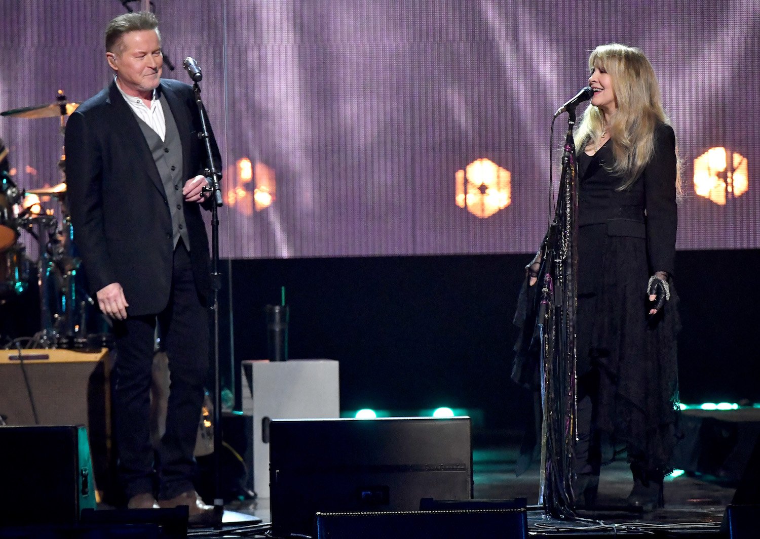 Don Henley and Stevie Nicks 