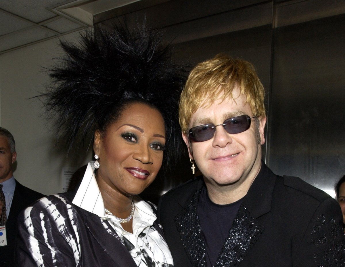 Patti LaBelle and Elton John