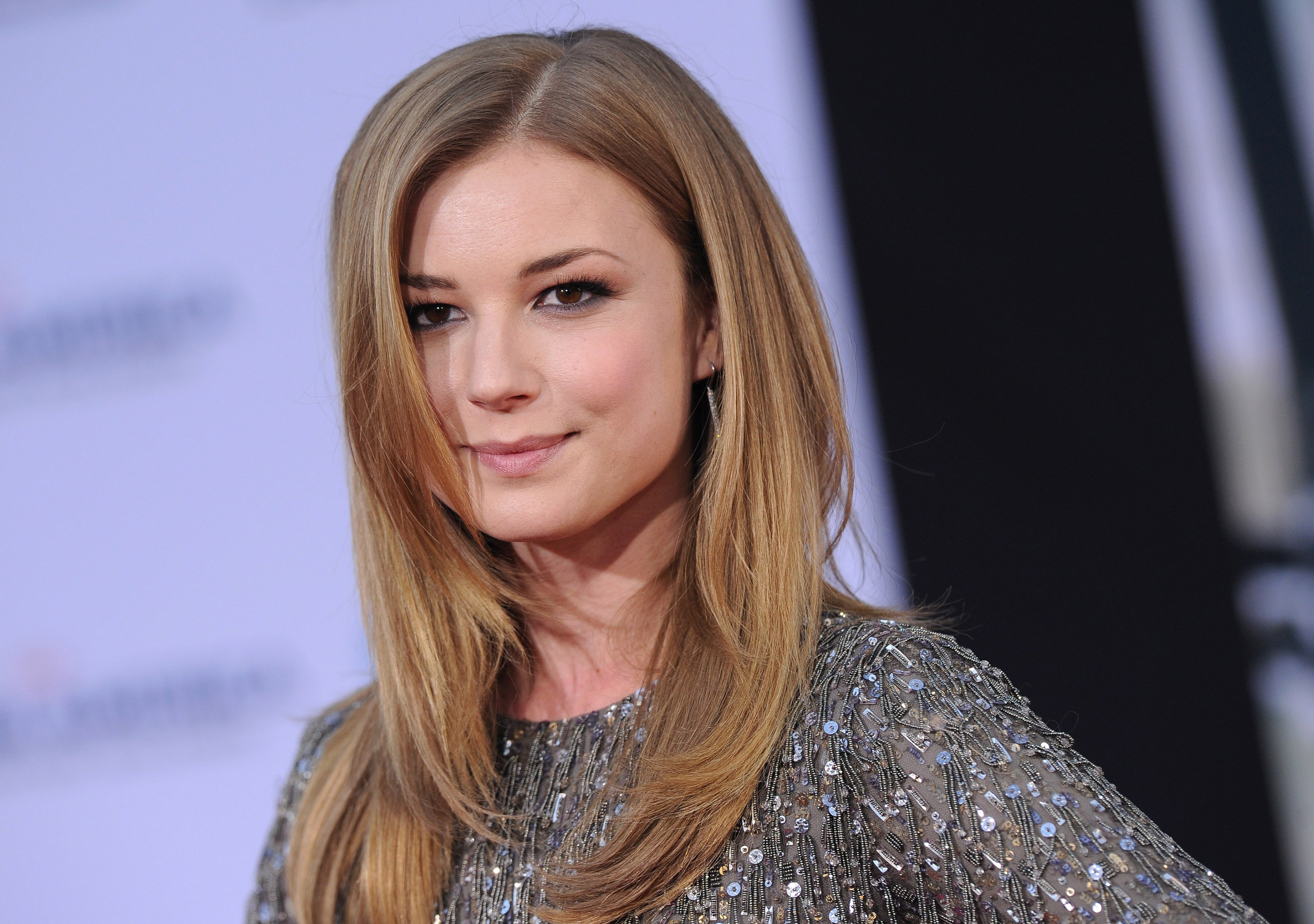 Emily VanCamp arrives at the Los Angeles premiere of 'Captain America: The Winter Soldier' on March 13, 2014 in Hollywood, California.