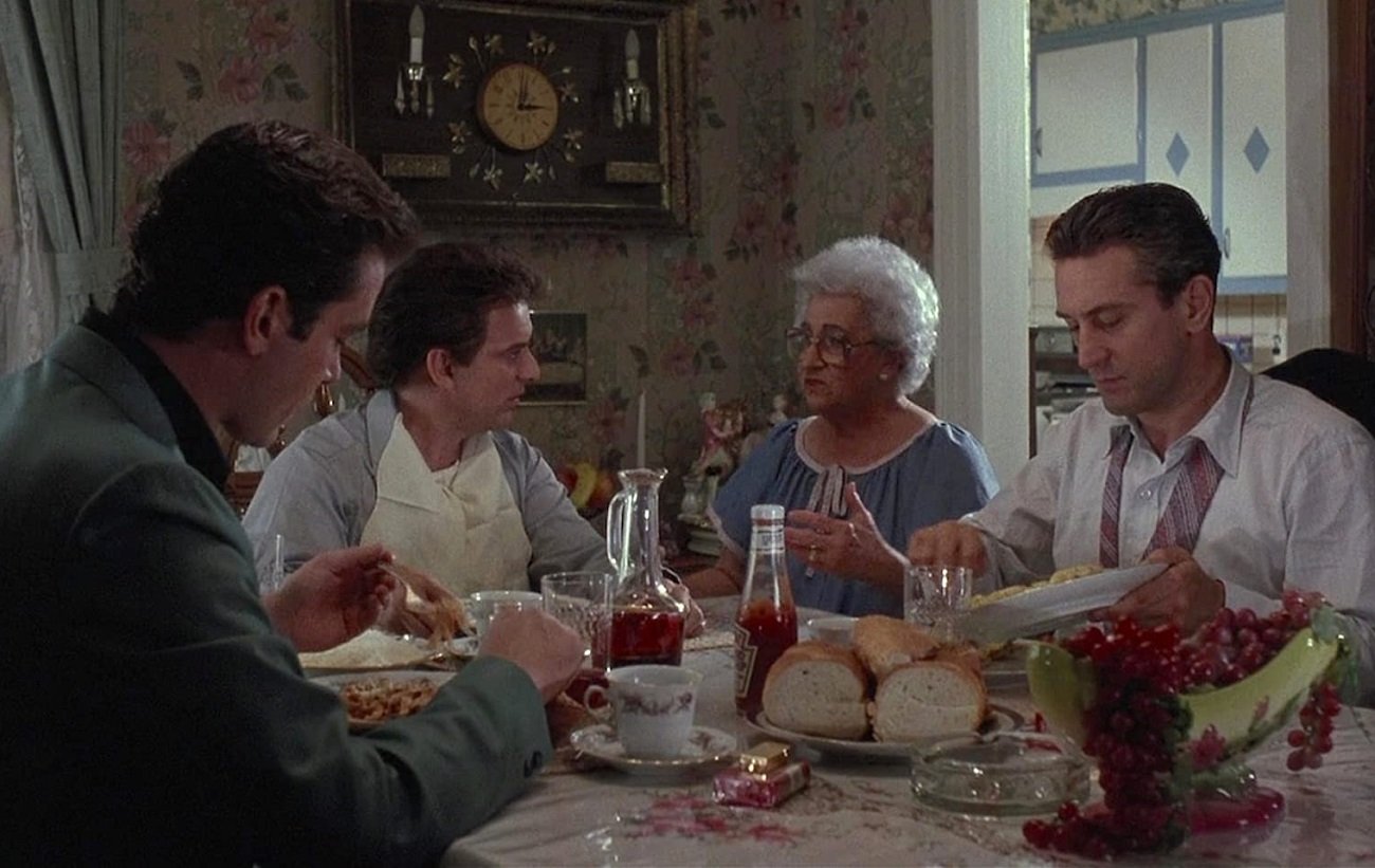 'Goodfellas' crew eating at home