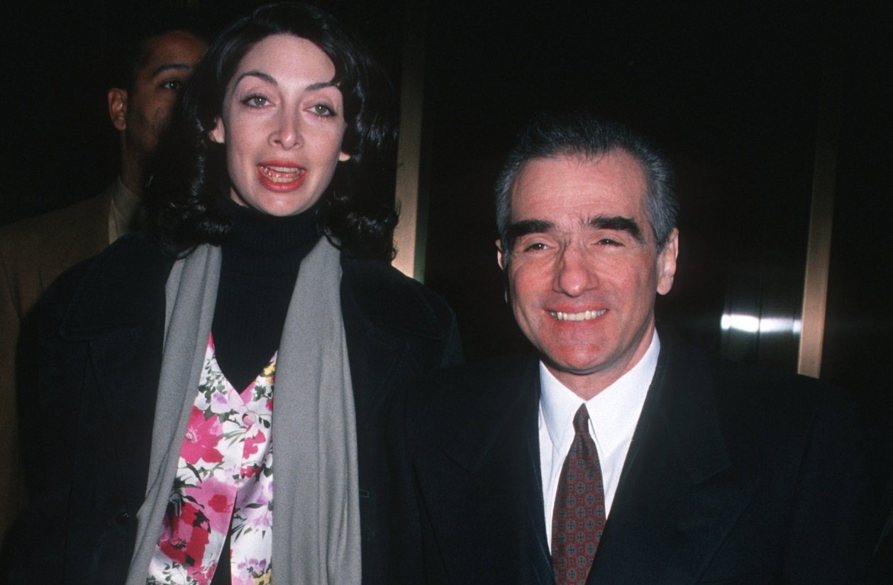 Ileana Douglas and Martin Scorsese in 1994