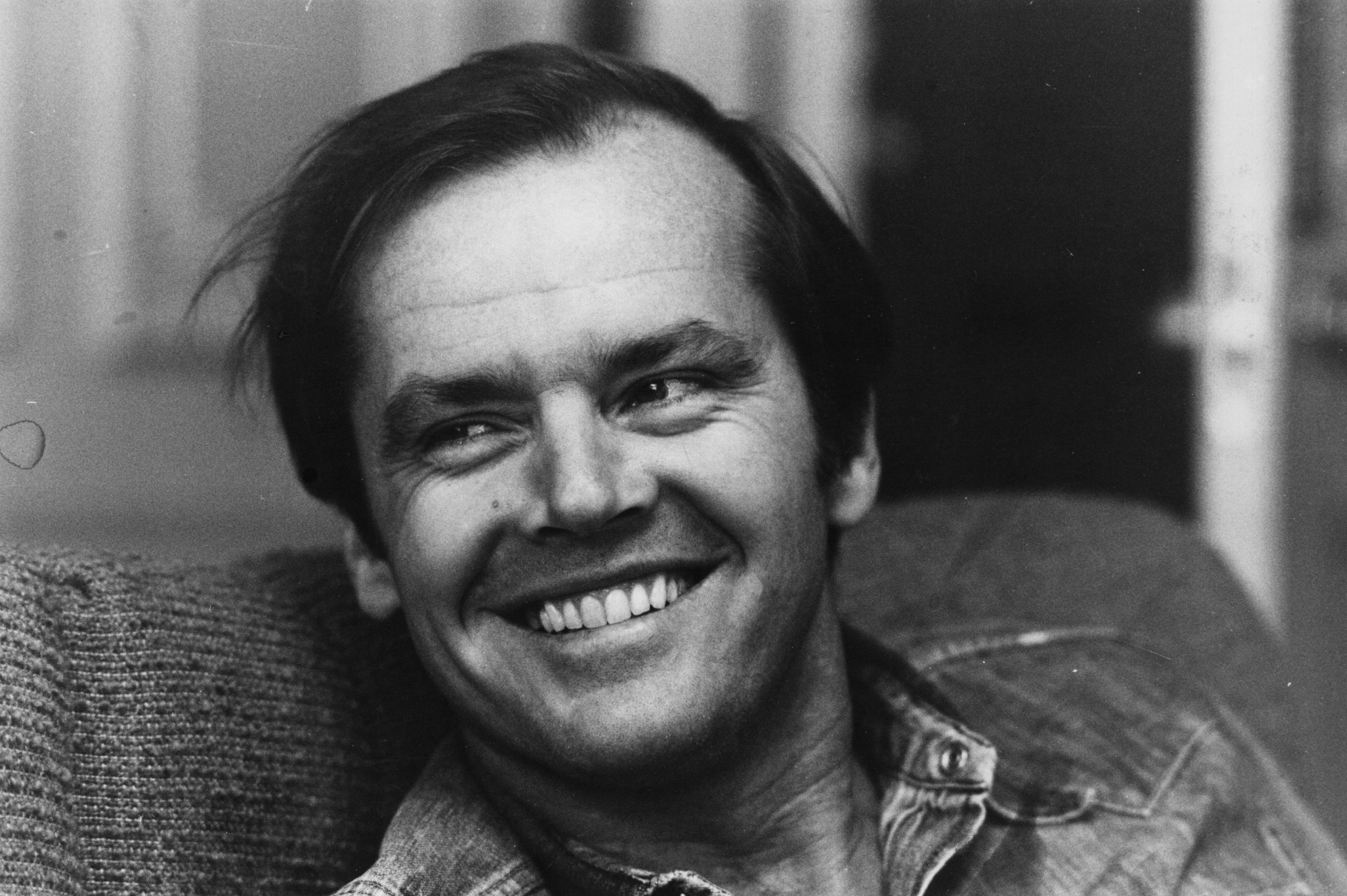 Jack Nicholson smiling