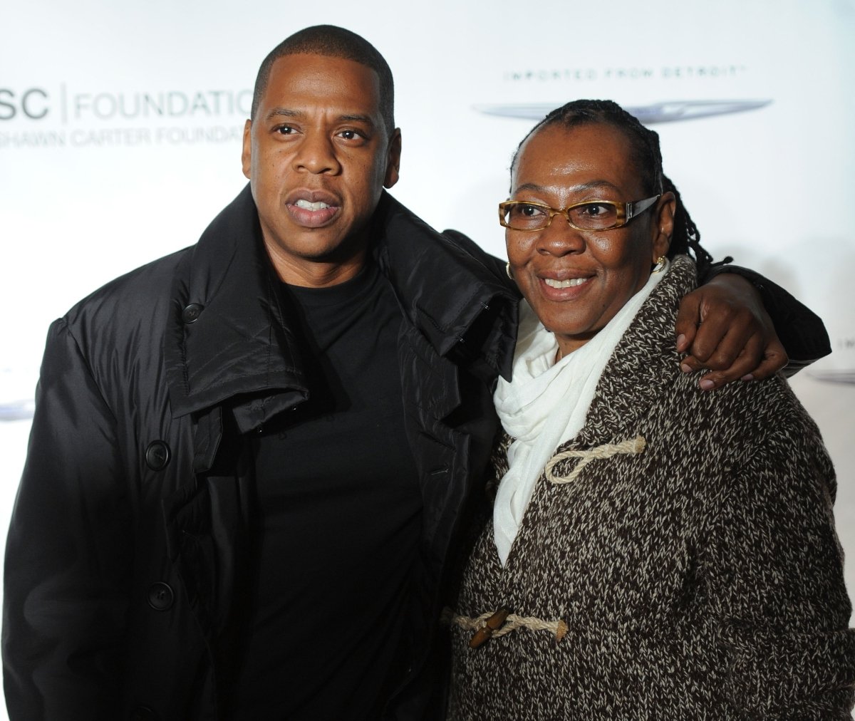 Jay-Z and Gloria Carter