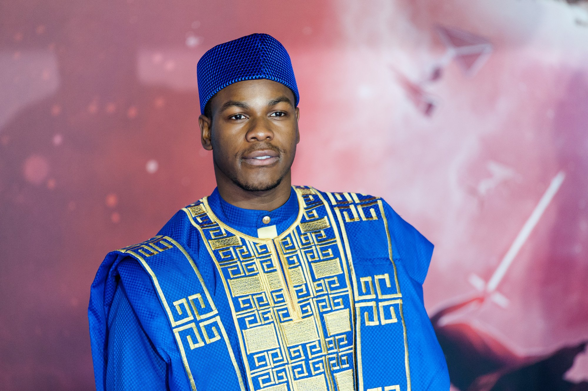 John Boyega at the European film premiere of 'Star Wars: The Rise of Skywalker' on 18 December, 2019.