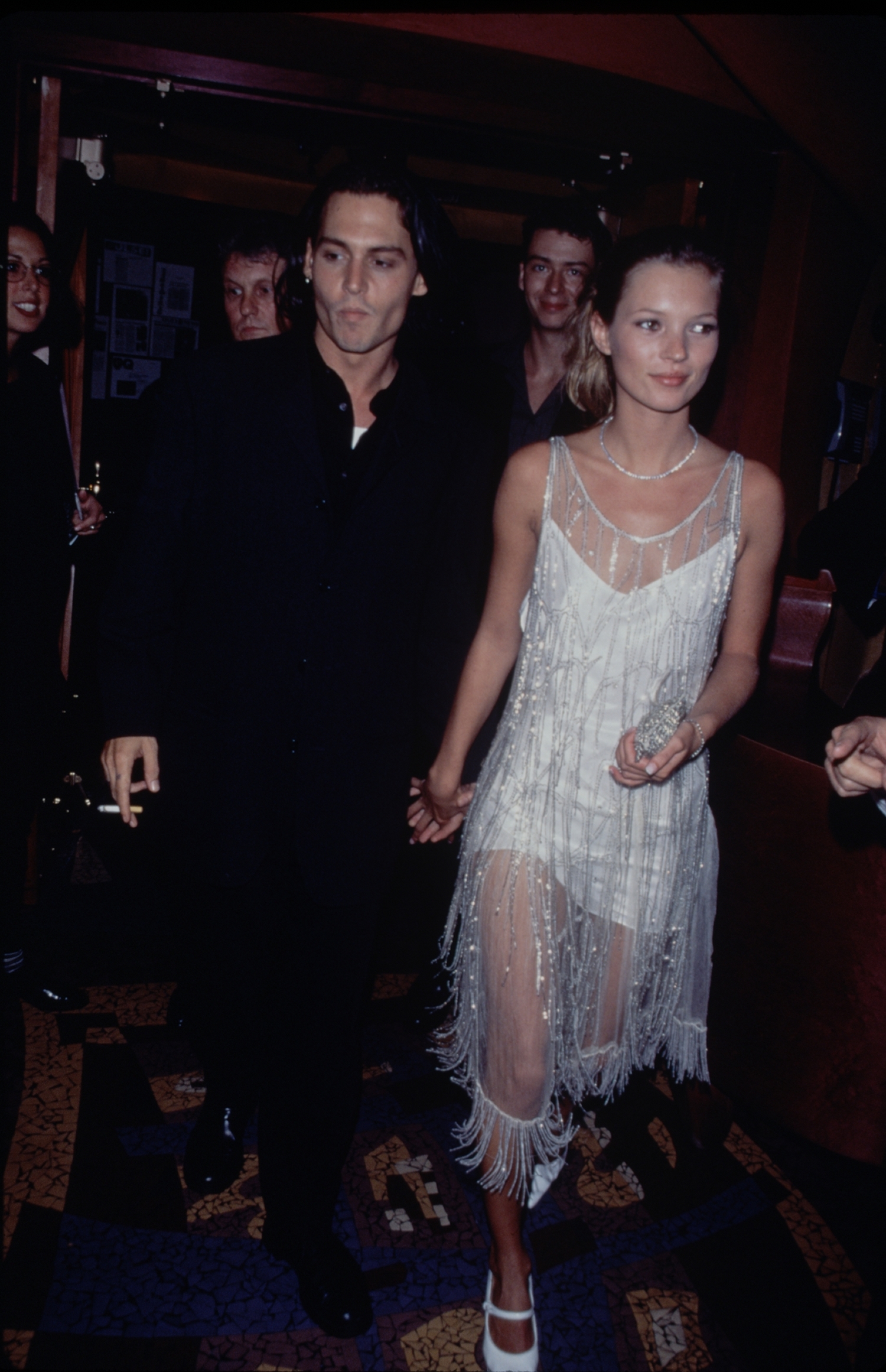 Johnny Depp and Kate Moss