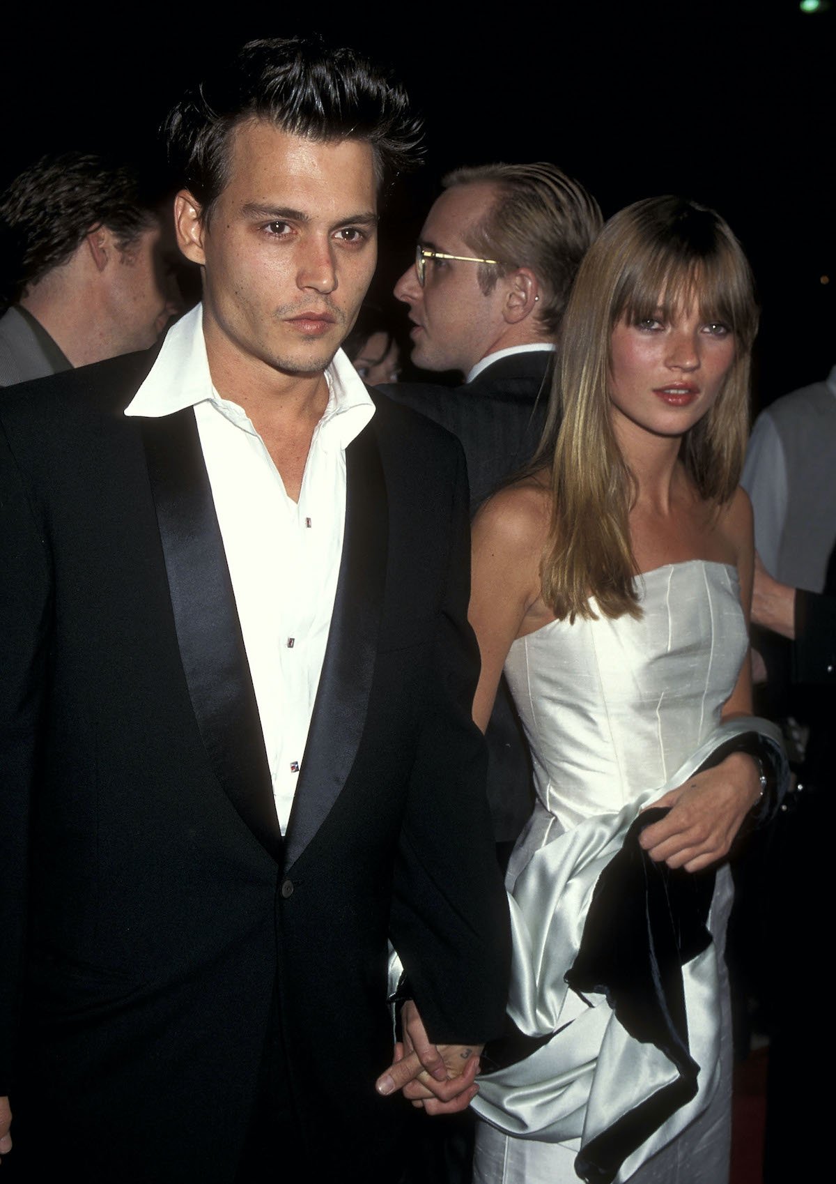 Johnny Depp and Kate Moss