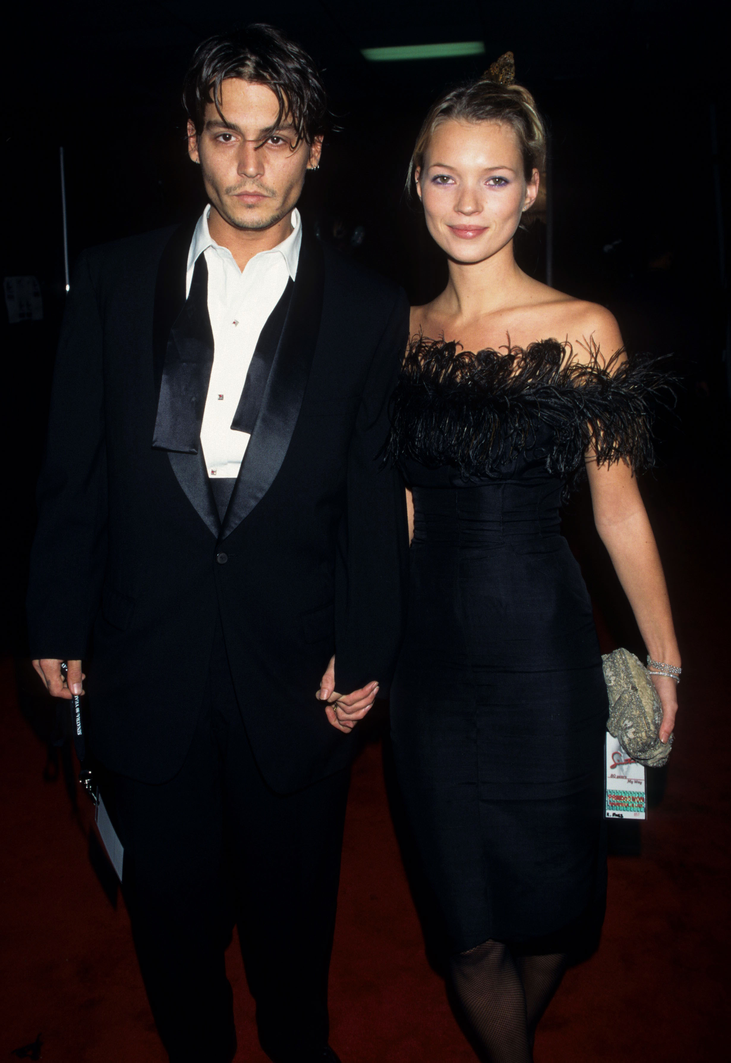 Johnny Depp and Kate Moss