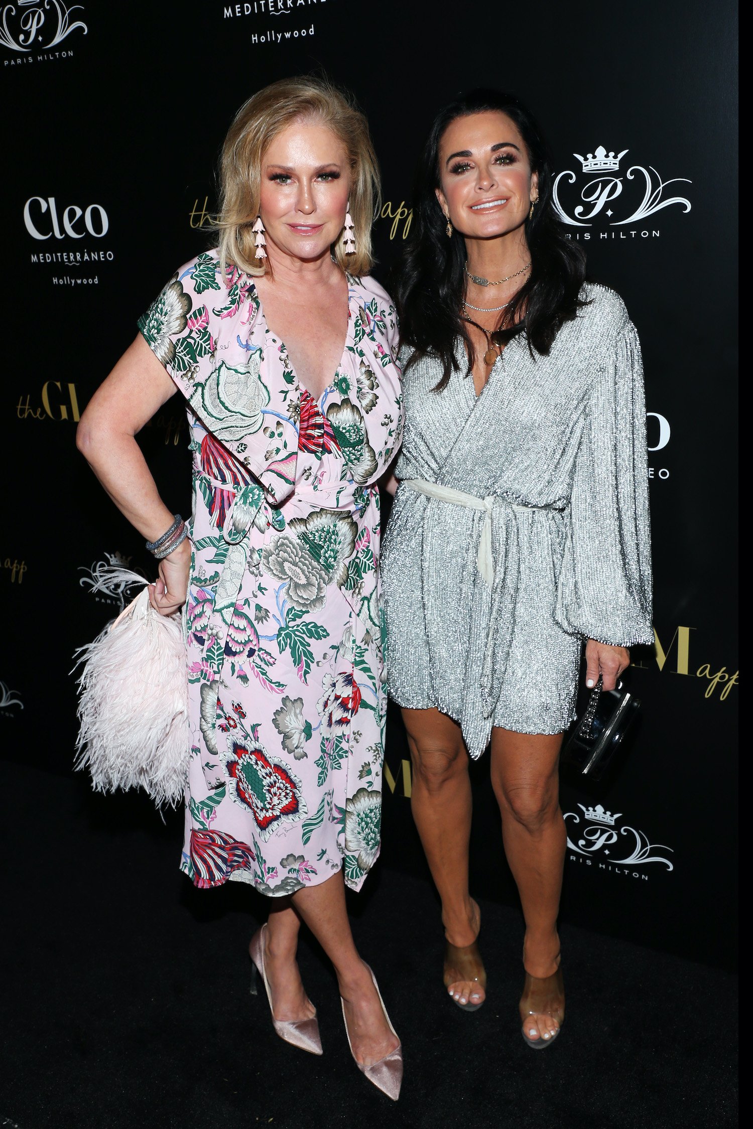 Kathy Hilton and Kyle Richards