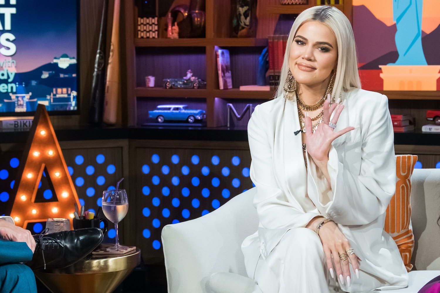 Khloe Kardashian on 'Watch What Happens Live' 