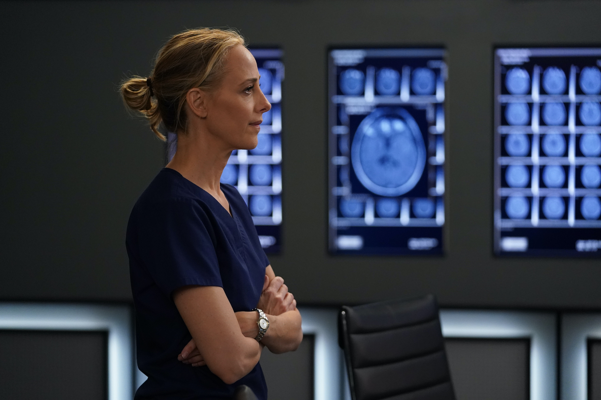 KIM RAVER as Teddy on 'Grey's Anatomy'