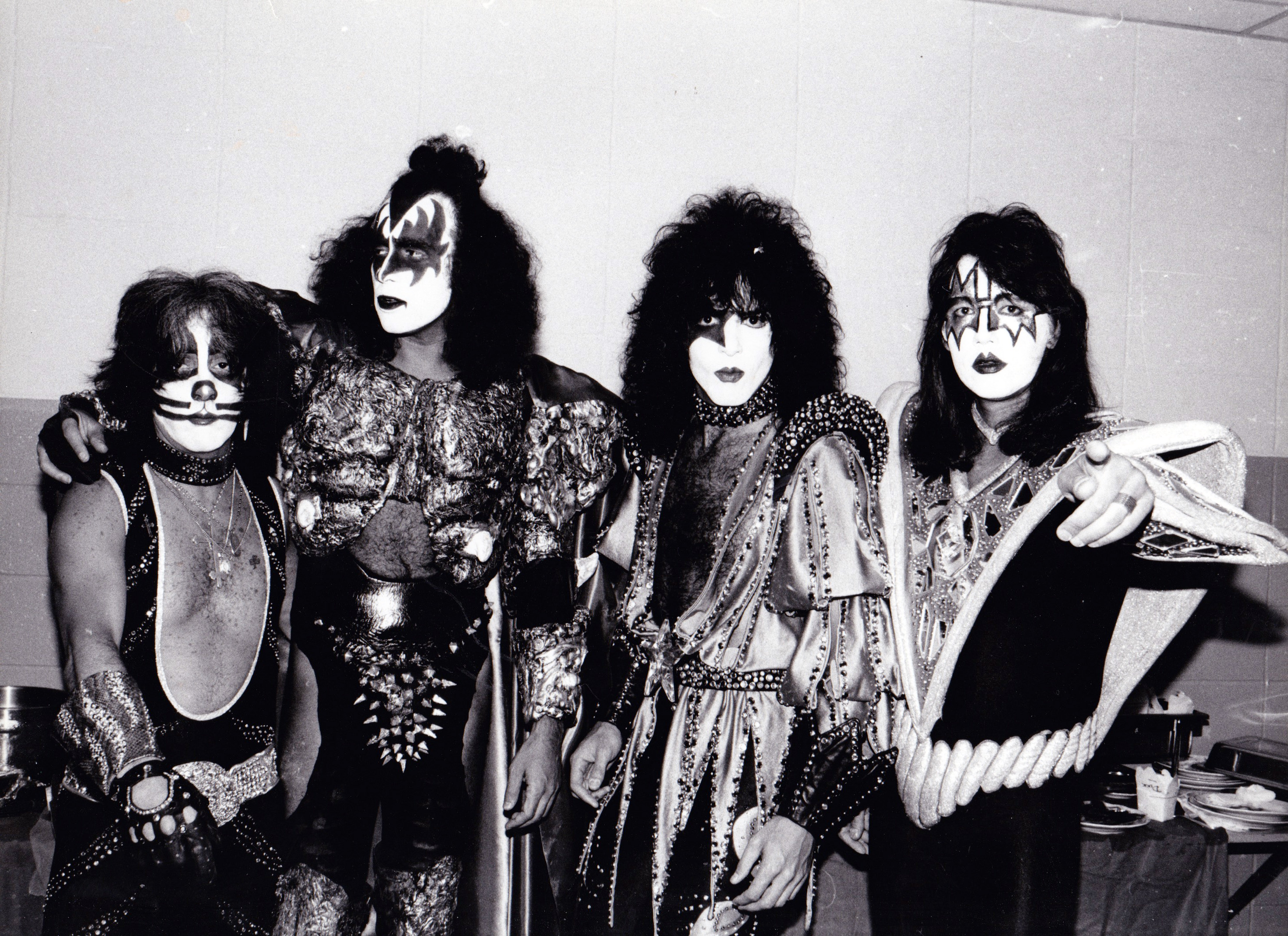 Kiss in their makeup