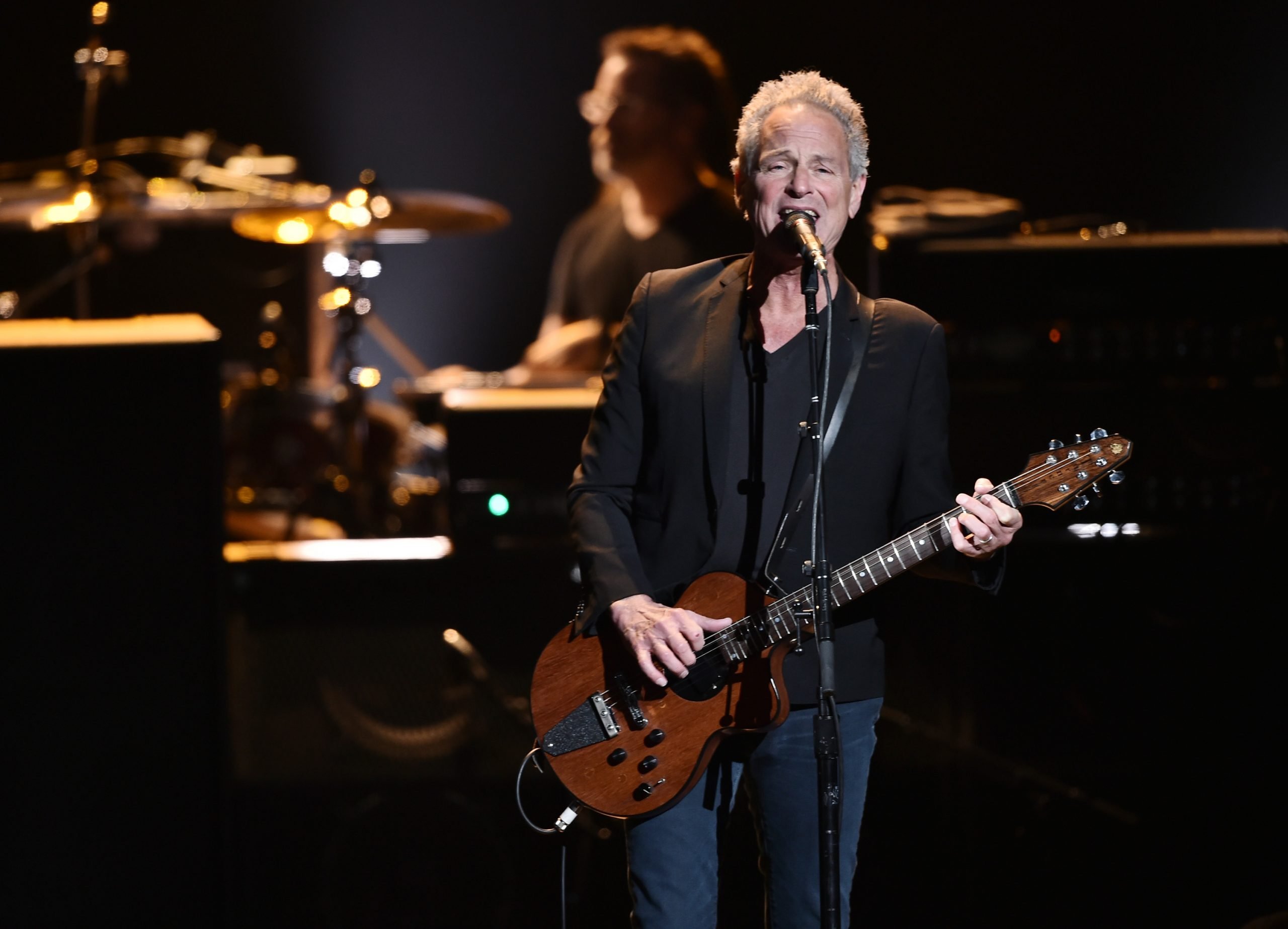 Lindsey Buckingham of music group Fleetwood Mac 