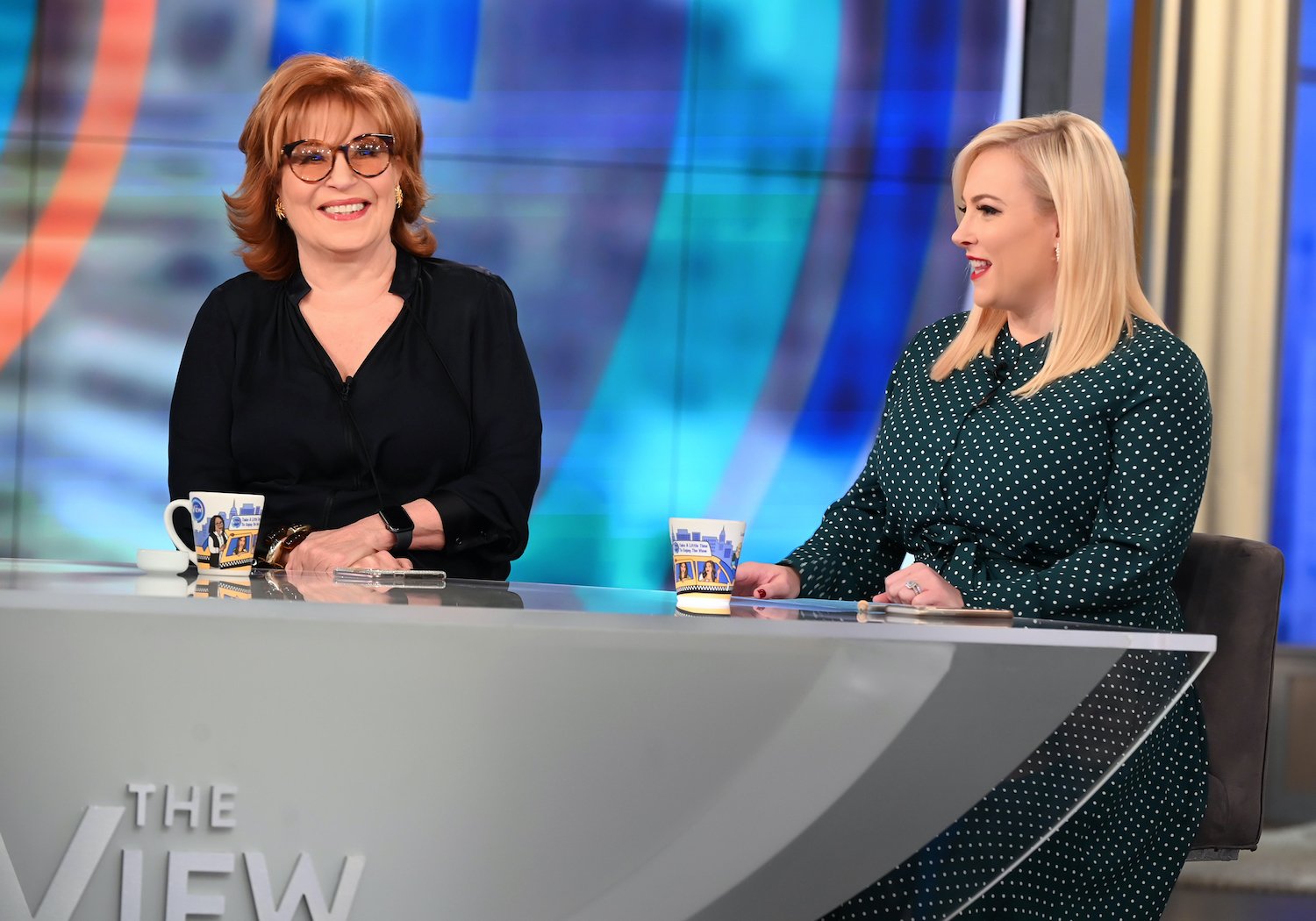 Joy Behar and Meghan McCain