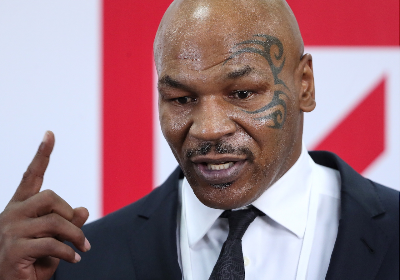 Mike Tyson’s Tribal Face Tattoo Got a Wild Reaction From a Woman in the