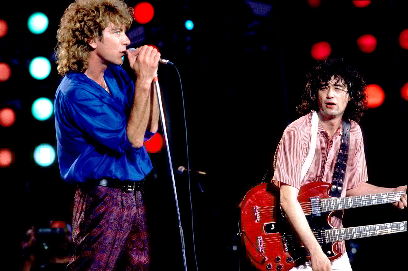 Plant and Page in 1985