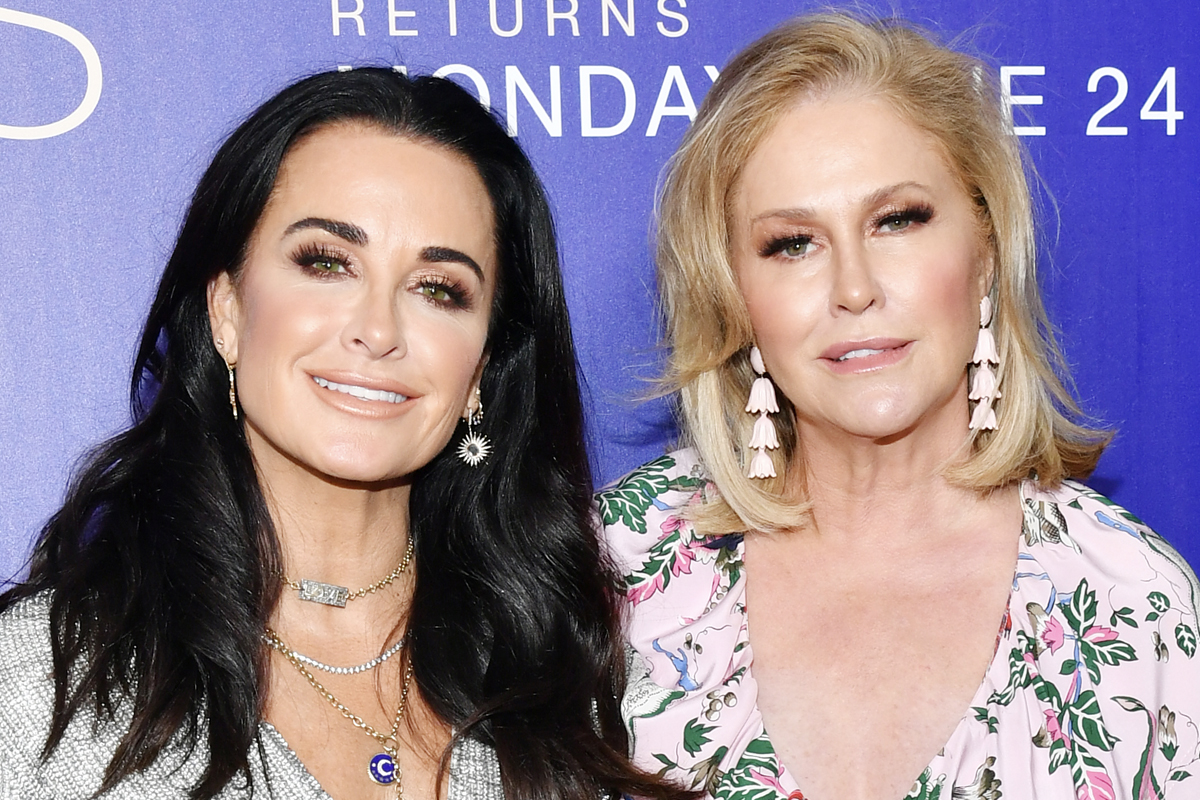 Kyle Richards and Kathy Hilton