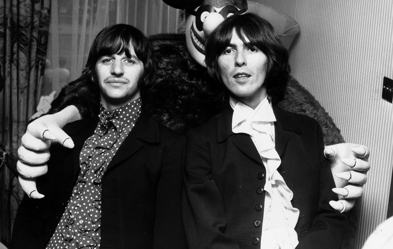 Beatles Ringo and George