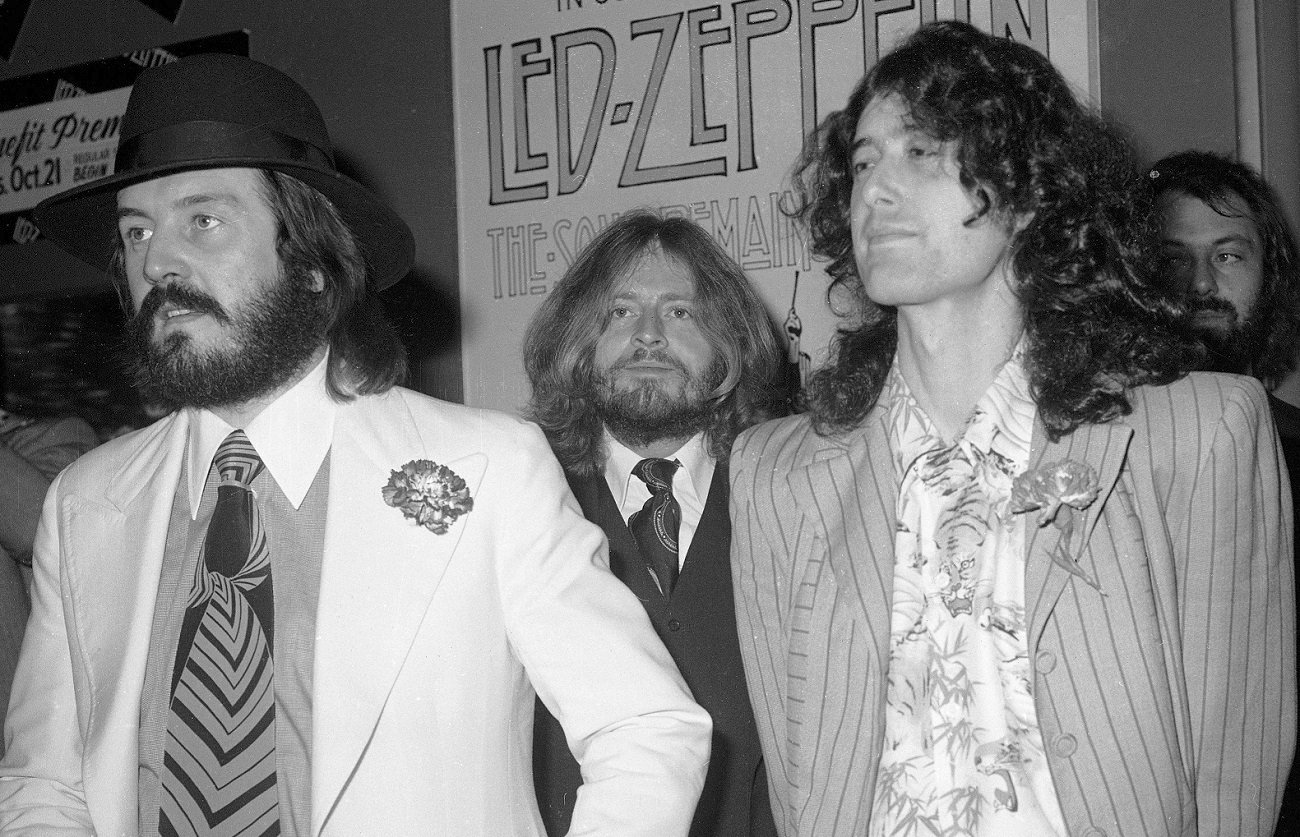 Led Zeppelin film premiere